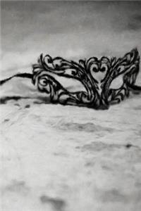 Lace Mask - Lined Notebook with Margins