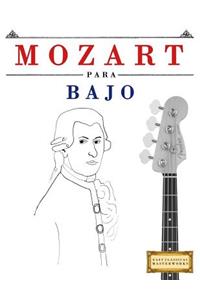 Mozart Para Bajo