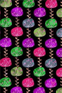 Journal Notebook Abstract Sketchy Trees Pattern 8