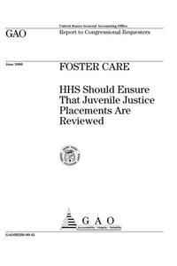 Foster Care: HHS Should Ensure That Juvenile Justice Placements Are Reviewed