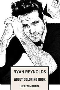 Ryan Reynolds Adult Coloring Book