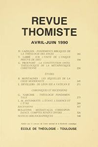 Revue Thomiste - 2/1990