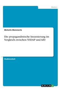 Die propagandistische Inszenierung im Vergleich zwischen NSDAP und AfD