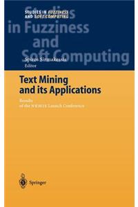 Text Mining and Its Applications