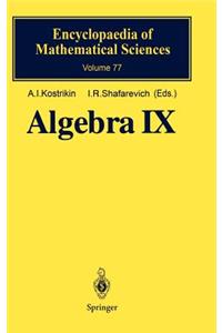 Algebra IX