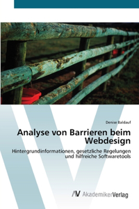 Analyse von Barrieren beim Webdesign