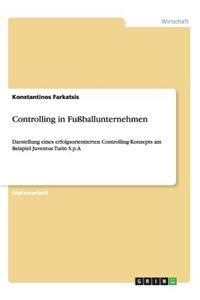 Controlling in Fußballunternehmen