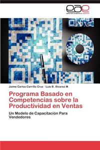Programa Basado En Competencias Sobre La Productividad En Ventas