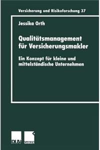 Qualitätsmanagement Für Versicherungsmakler