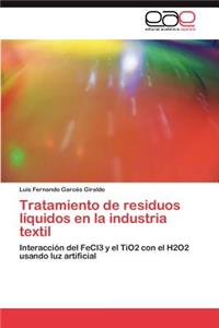 Tratamiento de Residuos Liquidos En La Industria Textil