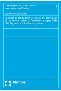 Right to Good Administration at the Crossroads of the Various Sources of Fundamental Rights in the Eu Integrated Administrative System