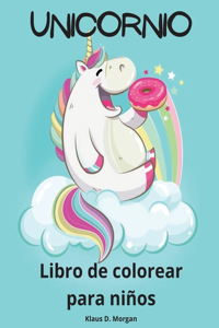 Unicornio Libro de colorear para niños