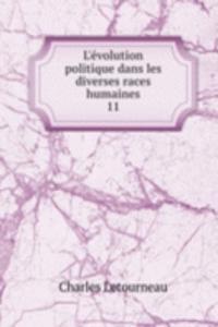 L'evolution politique dans les diverses races humaines