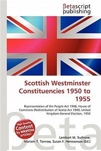 Scottish Westminster Constituencies 1950 to 1955