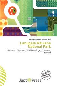 Lahugala Kitulana National Park