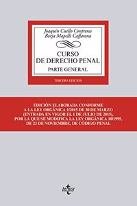 Curso de Derecho penal: Parte General