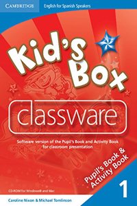 Kid's Box for Spanish Speakers Level 1 Classware CD-ROMs