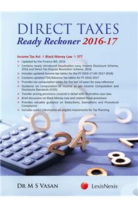 Direct Taxes – Ready Reckoner 2016-2017