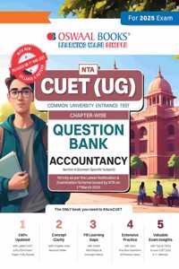 Oswaal NTA CUET (UG) Chapterwise Question Bank Accountancy (For 2025 Exam)