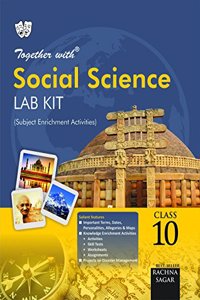 Together with CBSE Lab Kit Social Science for Class 10 for 2019 Exam