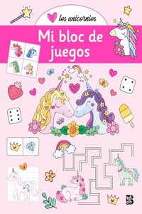 UNICORNIOS-MI BLOC DE JUEGOS