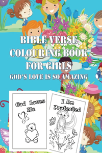 Bible Verse Colouring Book For Girls