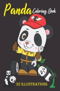 Panda Coloring Book