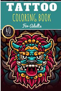 Tattoo Coloring Book