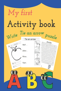 My first activity book
