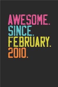 Awesome Since February 2010