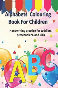 Alphabets Colouring Book For Children