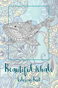 Beautiful Whale - Coloring Book