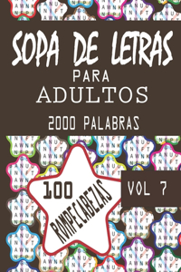 Sopa de Letras Para Adultos