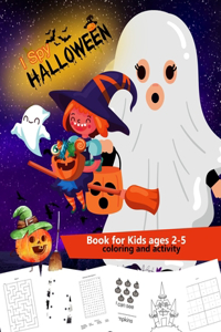 I Spy Halloween Book for Kids ages 2-5