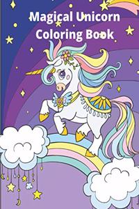 Magical Unicorn Coloring Book