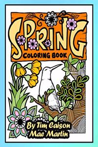 Spring Coloring Book