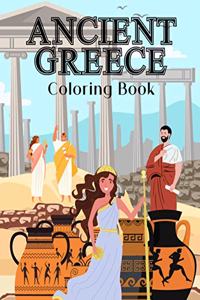 Ancient Greece Coloring Book