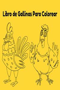 Libro de Gallinas Para Colorear