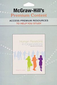 Premium Content Code Card for Human Relations in Organizations