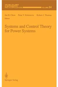 Systems and Control Theory for Power Systems