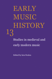 Early Music History