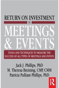 Return on Investment in Meetings and Events