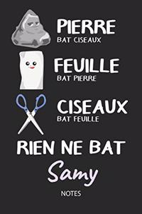 Rien ne bat Samy - Notes