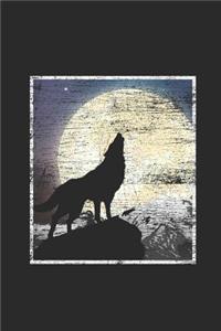 Wolf With Landscape