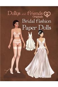 Dollys and Friends Originals Bridal Fashion Paper Dolls