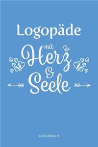 Logopäde Mit Herz & Seele Notizbuch