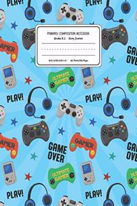 Primary Composition Notebook Grades K-2 Story Journal