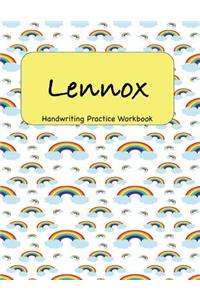 Lennox - Handwriting Practice Workbook