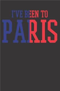 Paris European Europe Travel Notebook Journal