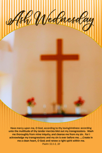 Ash Wednesday Bulletin: Renew a Right Spirit Within Me (Package of 100)